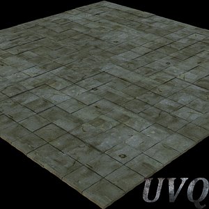 stone pavement obj