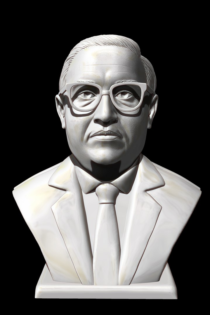 3D Dr BR Ambedkar model https://p.turbosquid.com/ts-thumb/T8/vQZOoD/8a/render_6/jpg/1661838240/1920x1080/fit_q87/518bf764004040078e51092d4f77129996b769f1/render_6.jpg