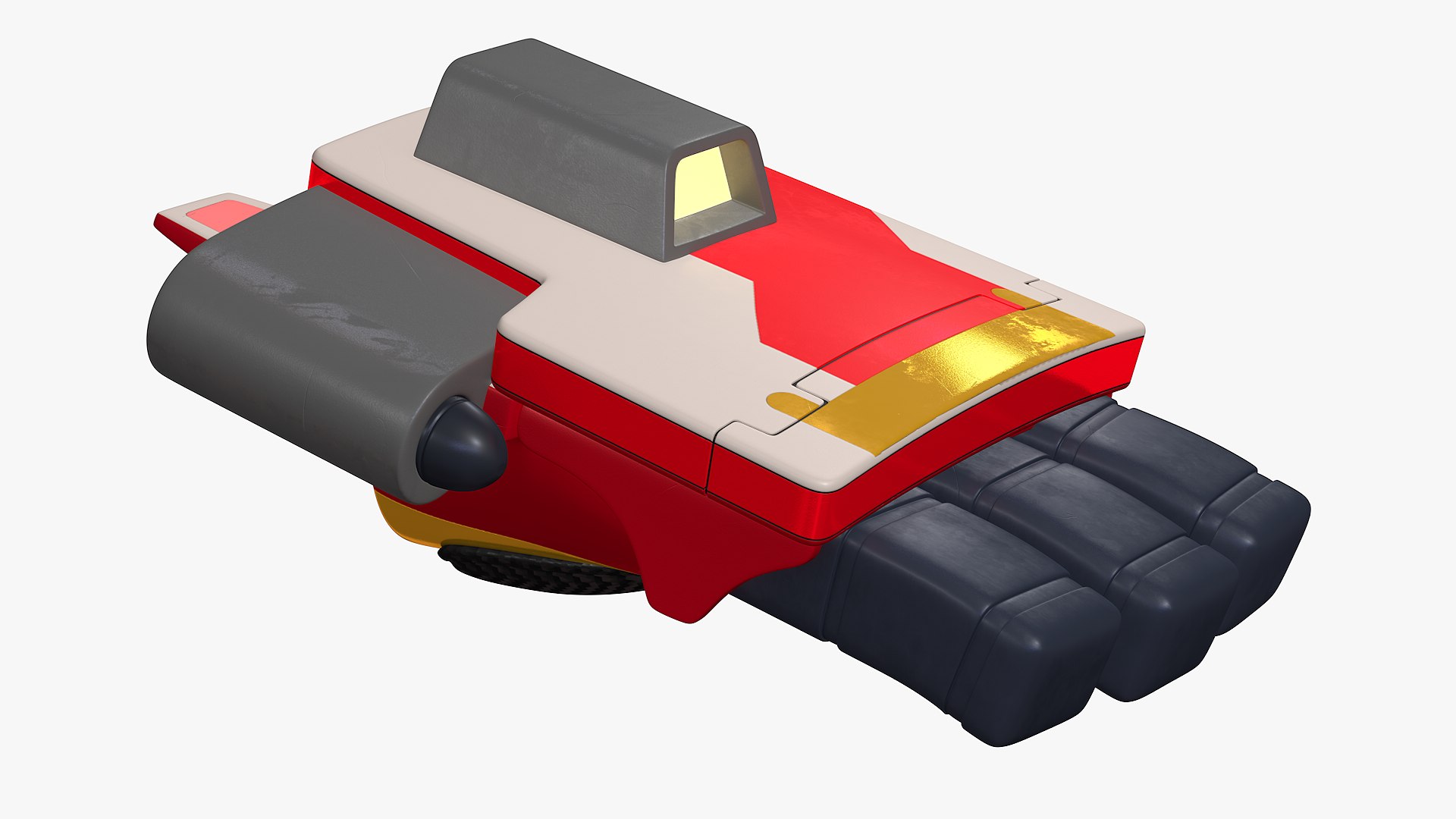 Rabbid Gauntlet Weapon Mario Sparks Of Hope 3D Model - TurboSquid 1959835