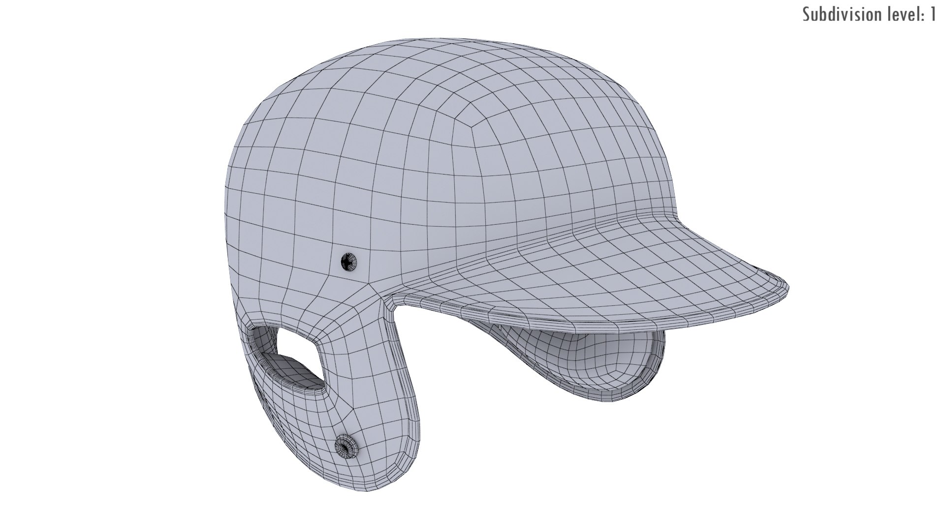 3D model Batting Baseball Helmet https://p.turbosquid.com/ts-thumb/T8/yB47vt/I1/wire02/jpg/1723316856/1920x1080/fit_q87/7c729a5b189b491c177d82fdb2bf562a269f3cc8/wire02.jpg