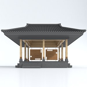 3D TRADITIONAL PIECES - TEA HOUSE