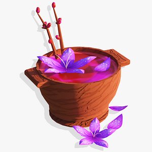 3D Stylized Flower Soup