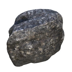 3D Stone N3 low poly