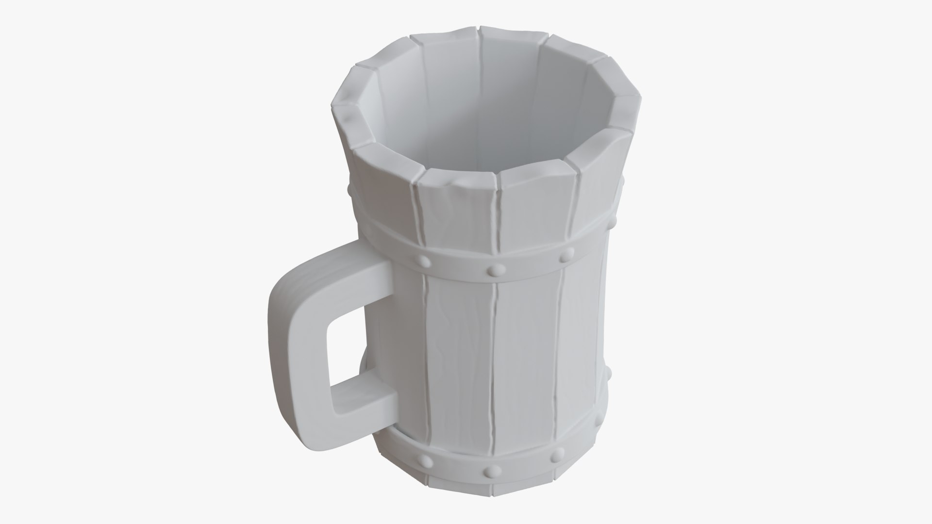 3D Beer Stein Mug Of Ale For Tavern Print - TurboSquid 1741079