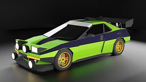 Rally Car 3D model