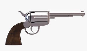 gun pistol 3D model
