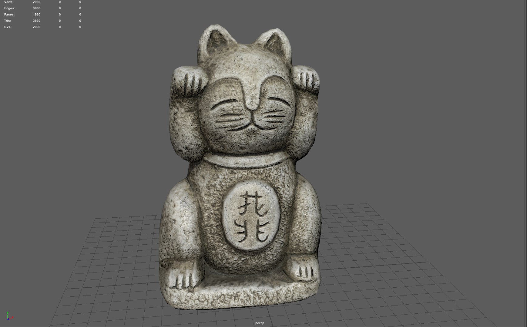 Stone Lucky Cat 3D https://p.turbosquid.com/ts-thumb/T9/BIZ6qi/xg/render3/jpg/1716311539/1920x1080/fit_q87/8010228b17fde2044f17596c7a4d030782e2b746/render3.jpg