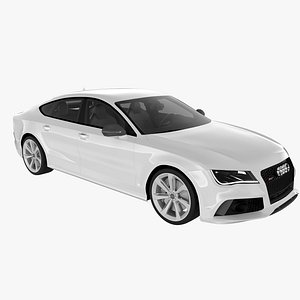 audi rs7 sportback 2014 3d max