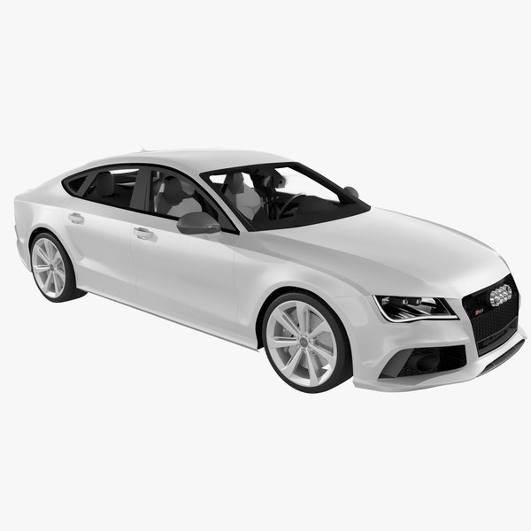 audi rs7 sportback 2014 3d max