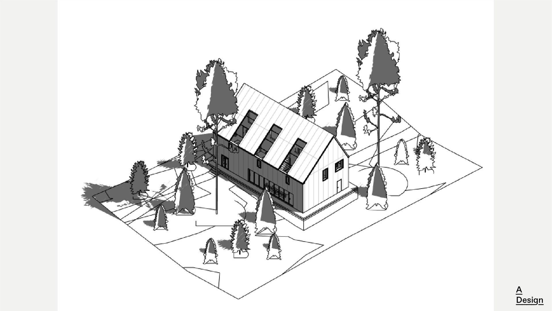 Barn House 2 - Revit 3D Model 3D - TurboSquid 2017794