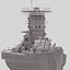 3d model ijn yamato