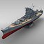 3d model ijn yamato