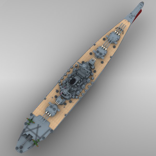 3d Model Ijn Yamato