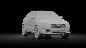 Audi Q3 2015 3D