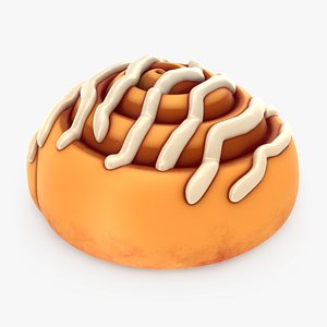 Cinnamon Bun Cartoon v2