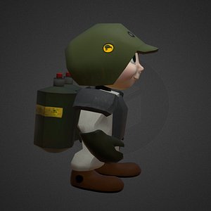 3D character alex