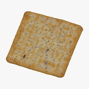 square bio cracker 01 3D model