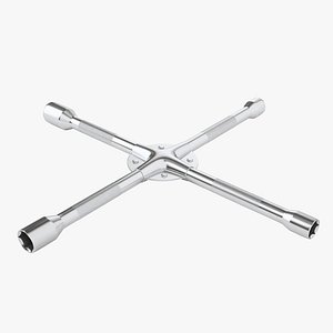 Lug Wrench 4-Way Cross Spanner 02