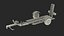 Folding Motorcycle Trailer
