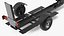 Folding Motorcycle Trailer
