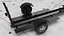 Folding Motorcycle Trailer