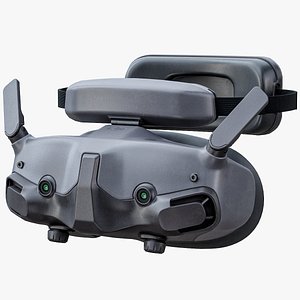DJI FPV Goggles 3 PBR 3D model