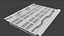 3D floor panel sci fi model