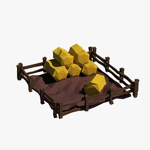 Cartoon haystacks