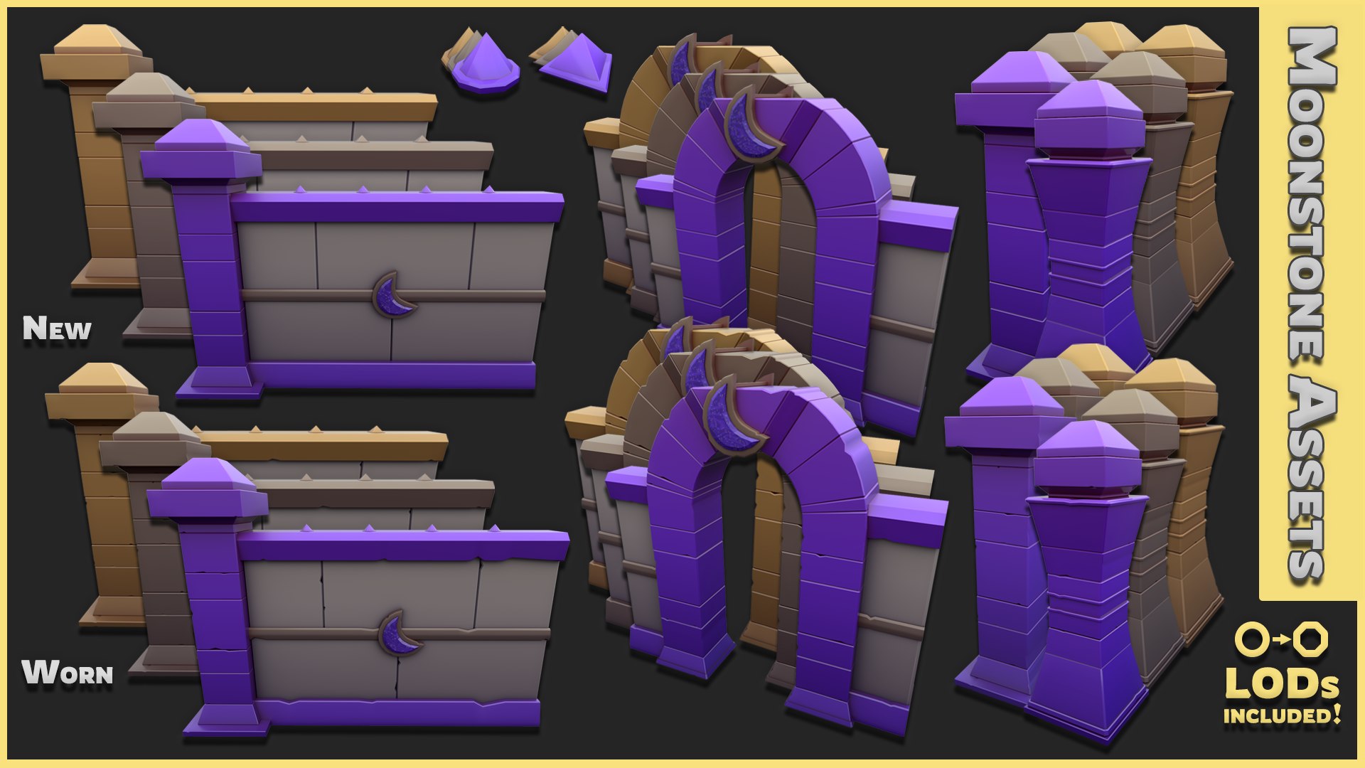 3D model Modular Stylized Low Poly Castle Walls Asset Pack https://p.turbosquid.com/ts-thumb/T9/vDYq6t/Ih/moonstone_assets/png/1722728819/1920x1080/fit_q87/22795169e1e7e0e1b74b581d48989d7f91aab320/moonstone_assets.jpg
