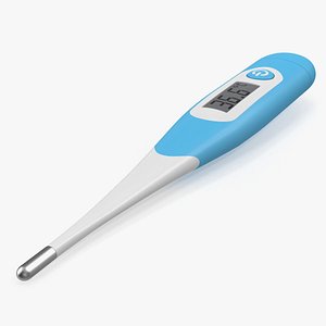 digital medical thermometer 3D model