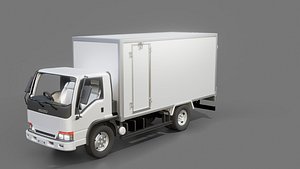 Isuzu NKR Box Truck 3D model