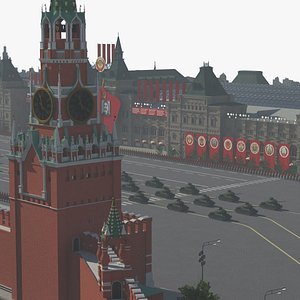 Red Square Soviet Parade