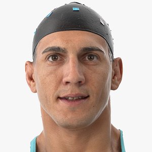 mike human head lip 3D model