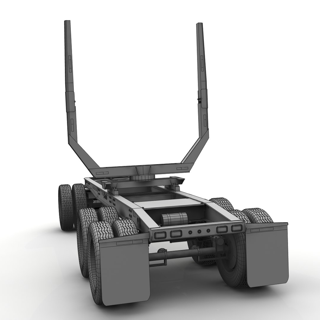 3d Model Long Logger