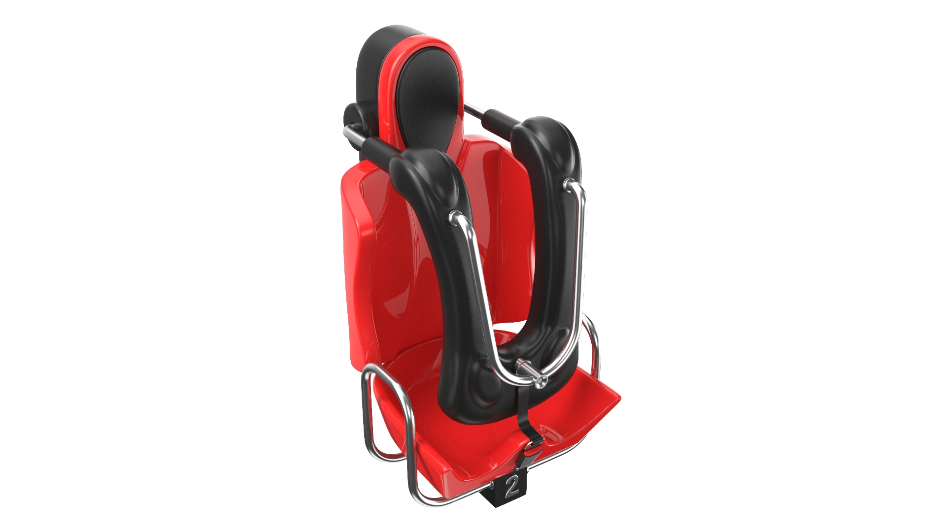 3D Roller Coaster Seat Model TurboSquid 1911106