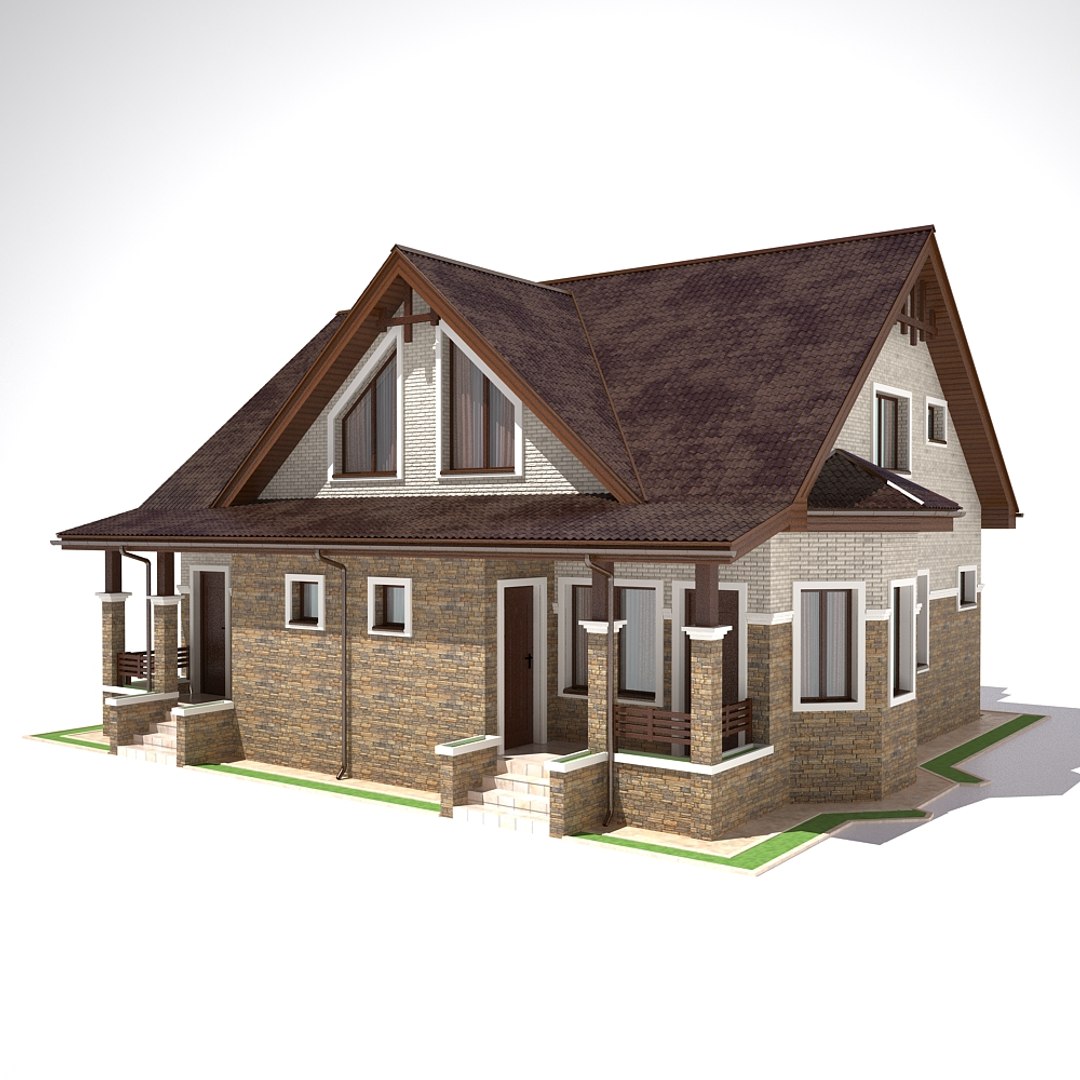 House 3d Obj