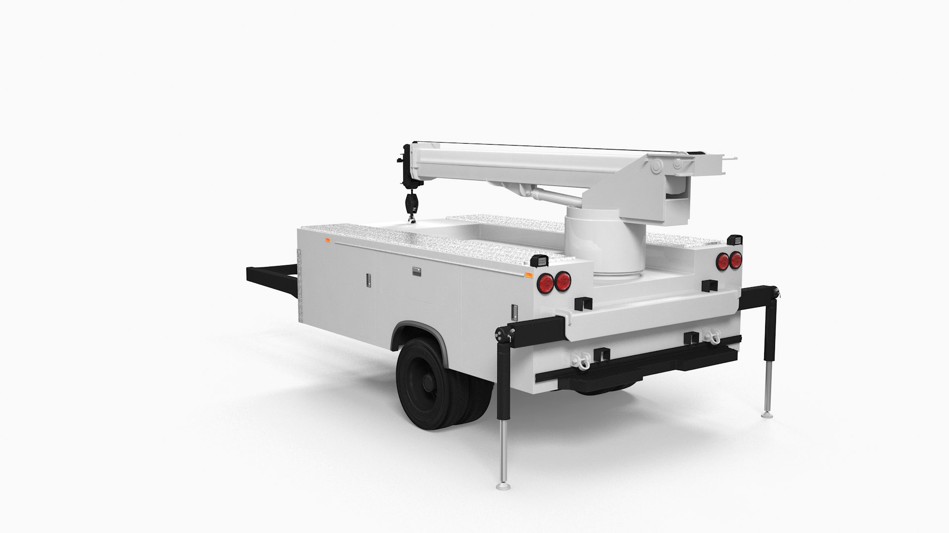 3D service truck shell TurboSquid 1560444