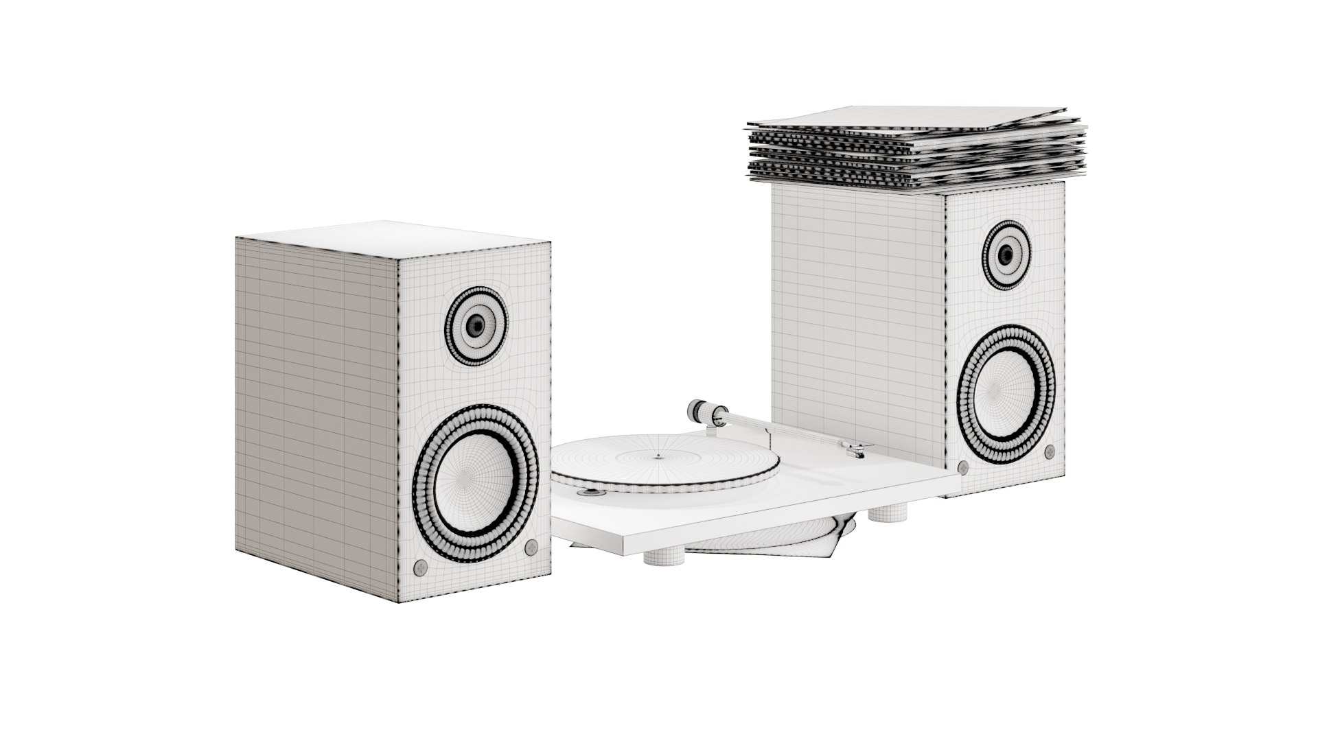 3D Model Set Audio - TurboSquid 2324545