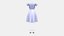 Casual Two Piece White Dress With Shoes