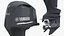 Yamaha 350 V8 Outboard Engine