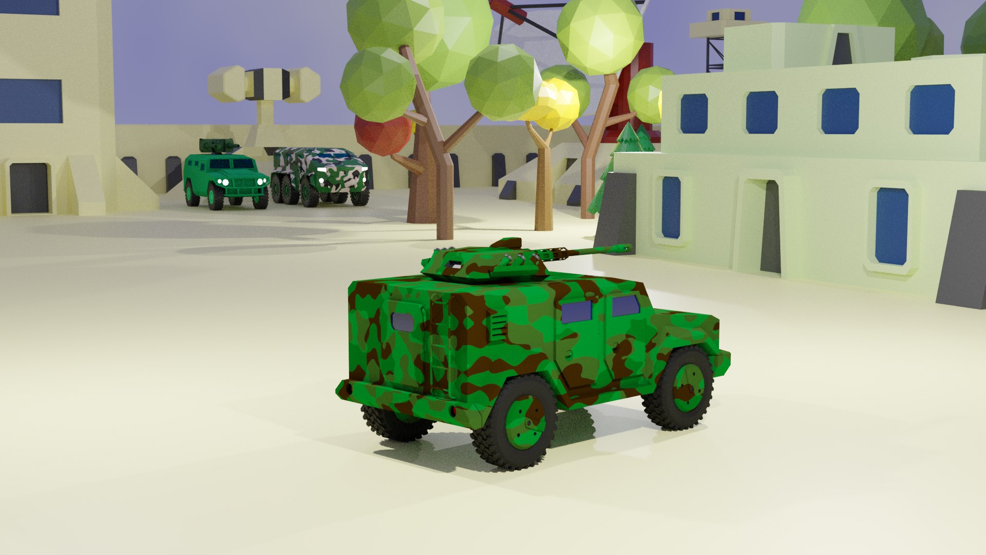 Armored car predator 3D model - TurboSquid 1598443