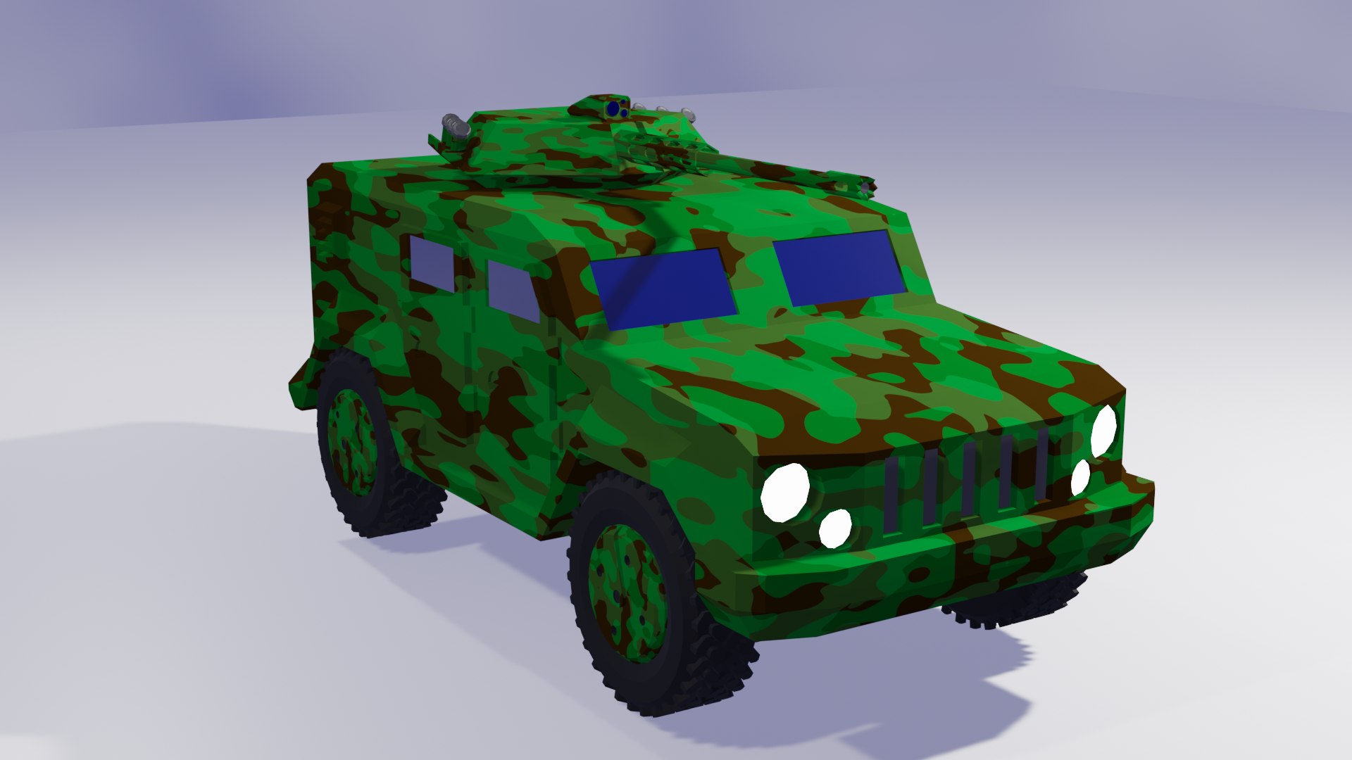 Armored car predator 3D model - TurboSquid 1598443