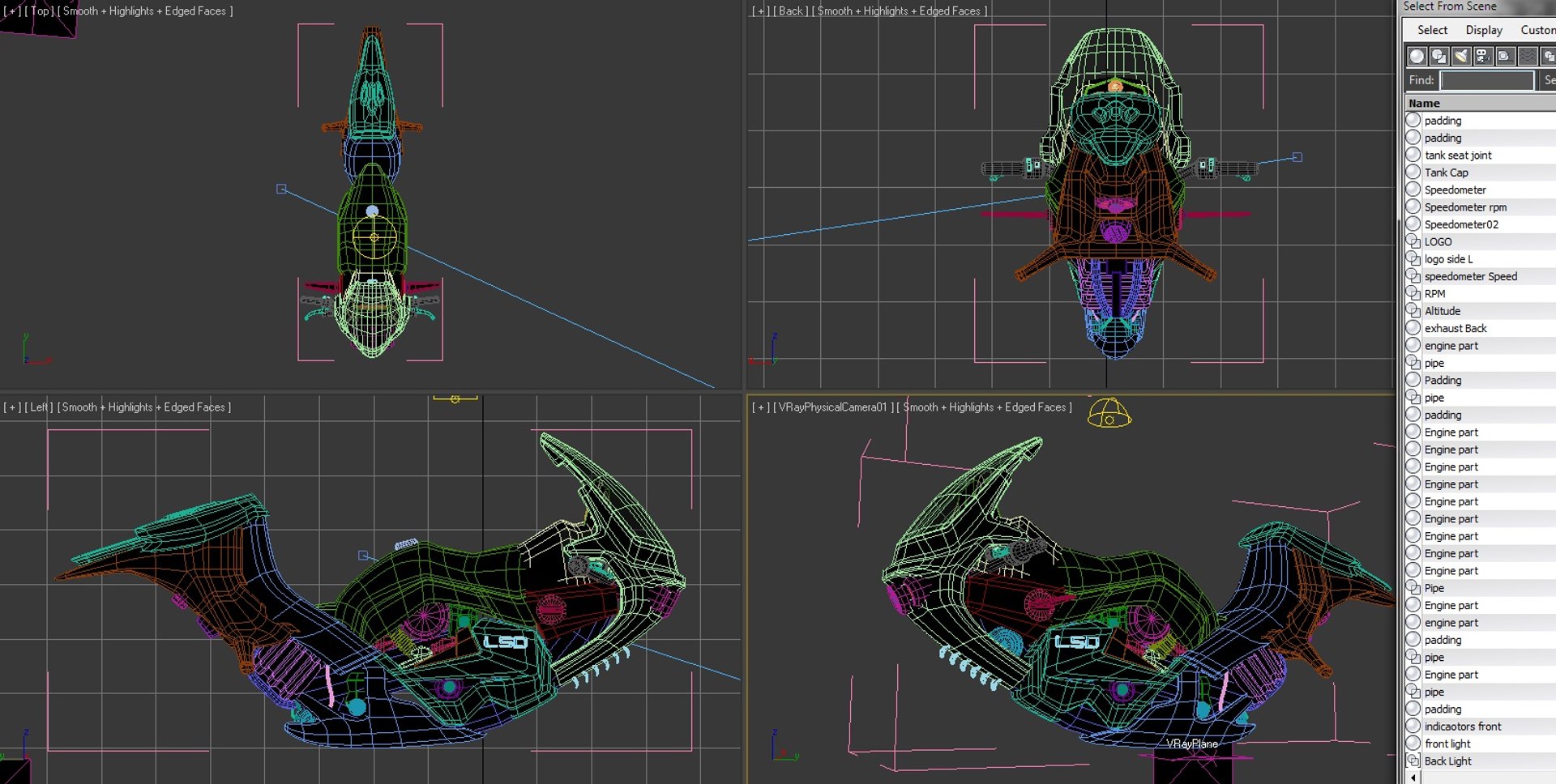 skema diagram hoverbike sederhana - Contoh Hoverbike yang Menginsp...