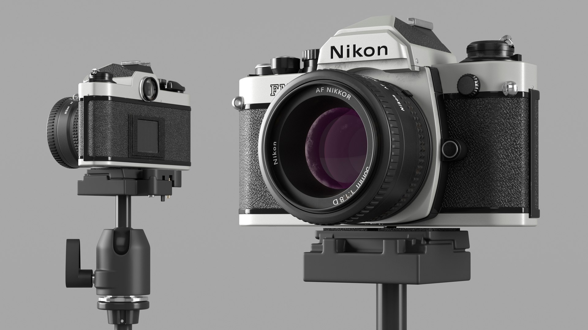 Professional Camera Tripod With DSLR 3D Model - TurboSquid 2212271