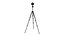 Professional Camera Tripod with DSLR 3D model
