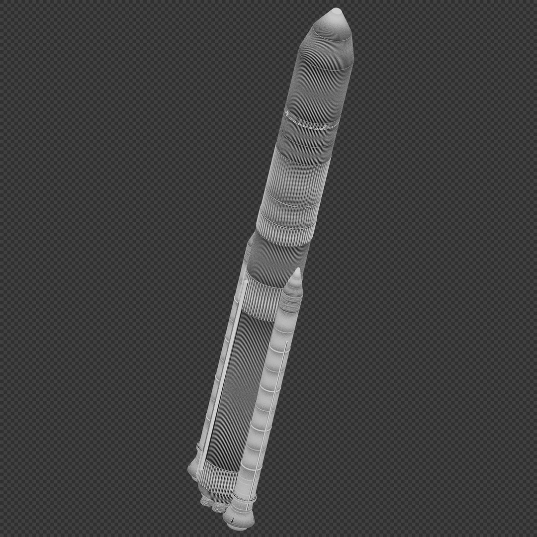 3D Ares V Rocket - TurboSquid 2076679