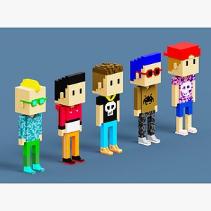 NFT Voxel Character Collection