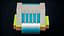 Lowpoly Cartoon Hydropower Plant PBR