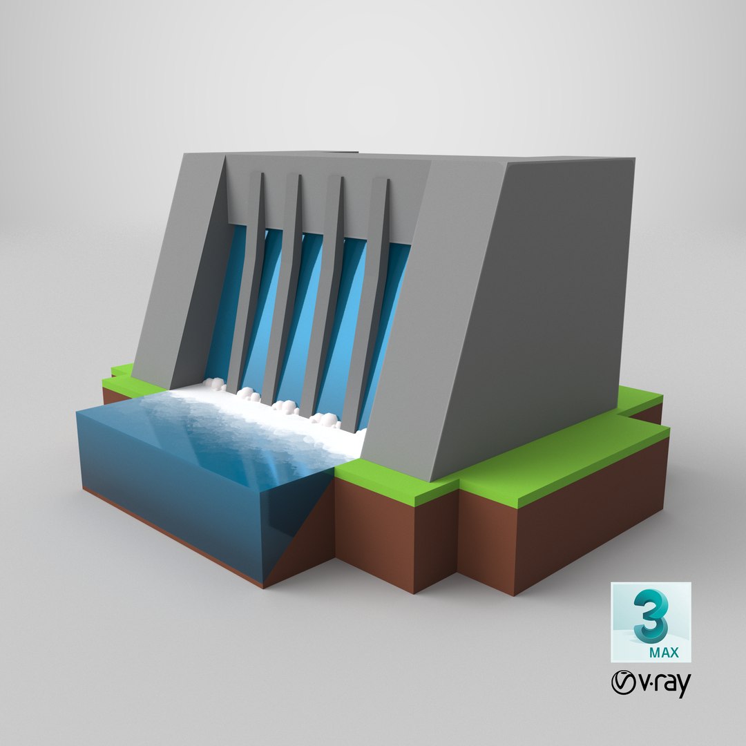 Lowpoly Cartoon Hydropower Plant PBR 3D model https://p.turbosquid.com/ts-thumb/TA/WIjgs6/xr/stemcell_max_vray_render/png/1724969782/1920x1080/fit_q87/a41e378e50e348c0343367ef1ab2b92fc3c03cc4/stemcell_max_vray_render.jpg