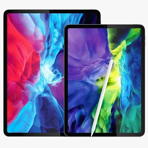 3D 2 ipad pro 11 model